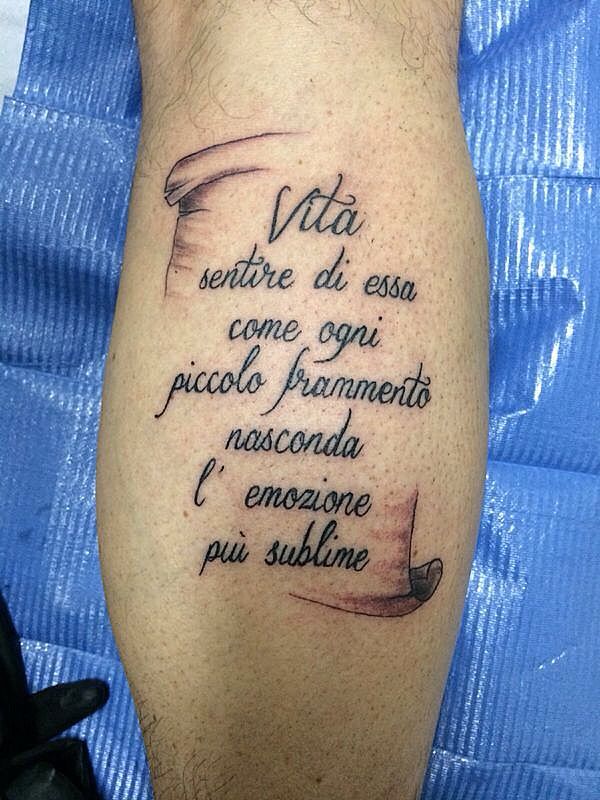 Tatuaggio Pergamena ➞ +45 INCREDIBILI idee per tatuaggi!