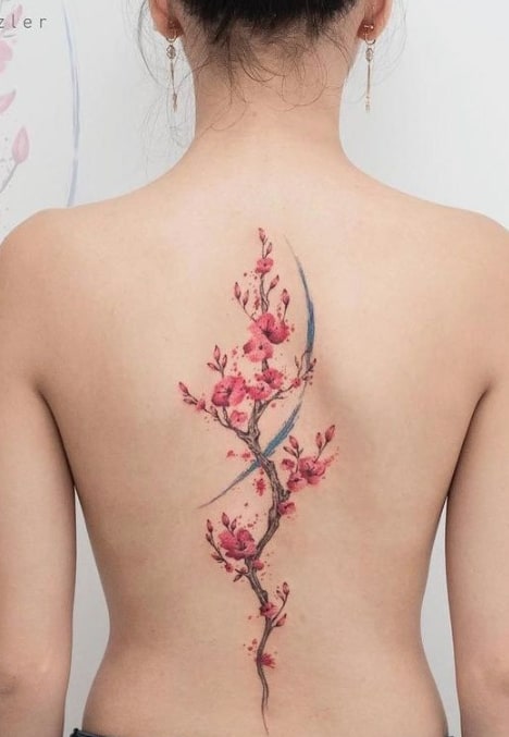 Cherry Blossom Tattoo – 42 bellissimi tatuaggi a cui ispirarsi!