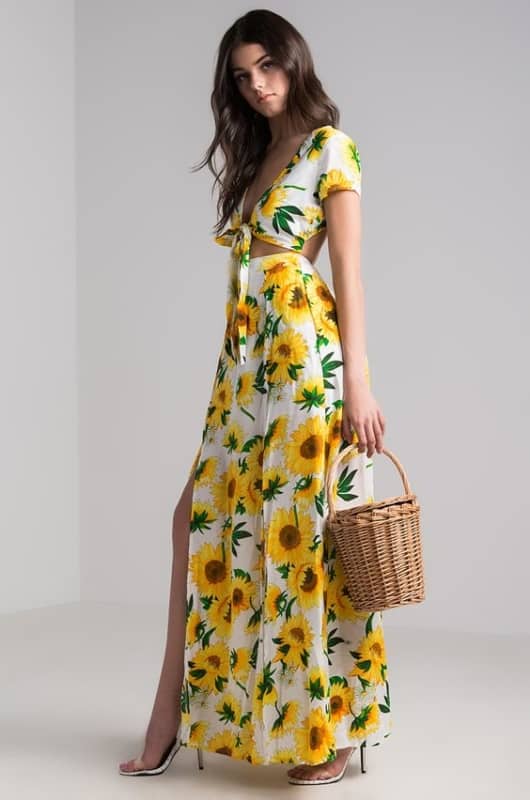 Robe tournesol : +55 looks PARFAITS et où acheter le vôtre !