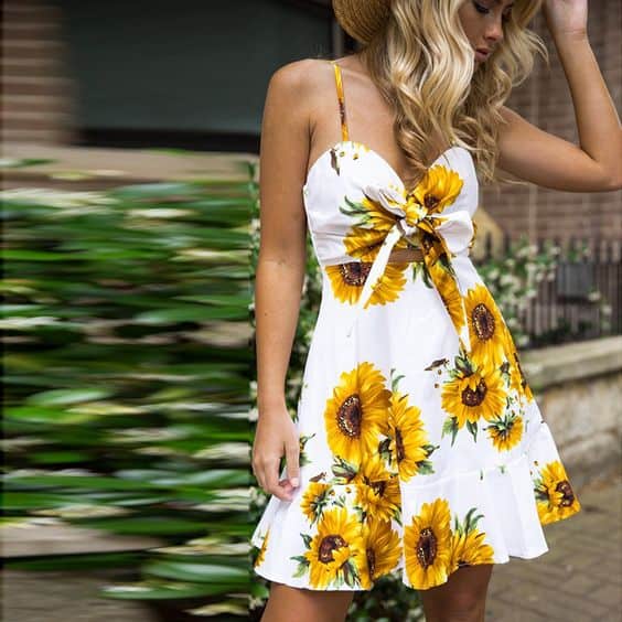 Robe tournesol : +55 looks PARFAITS et où acheter le vôtre !