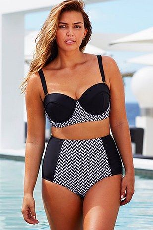 Bikini for chubby girls: 40 models that flatter the figure!