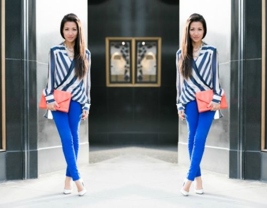 Blusa transpasada: ¡56 modelos extremadamente elegantes con consejos de estilo!