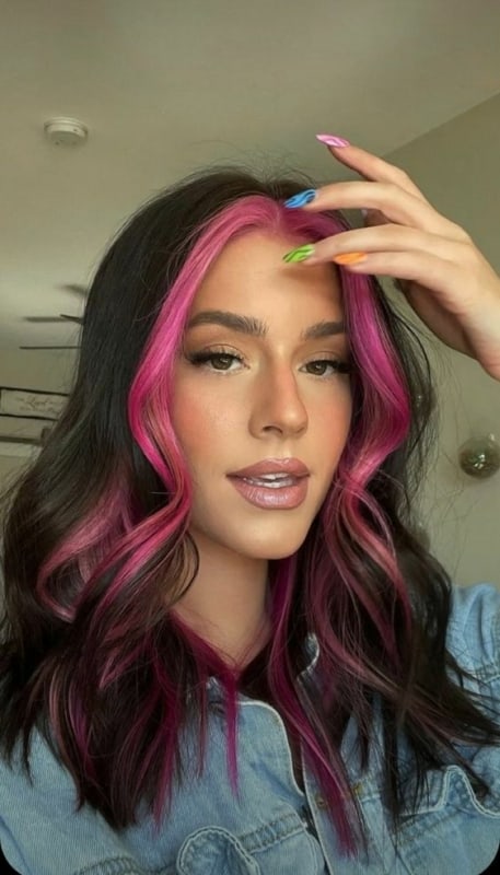 Frontal Mech coloreado: ¡50 hermosas ideas y colores para el cabello!