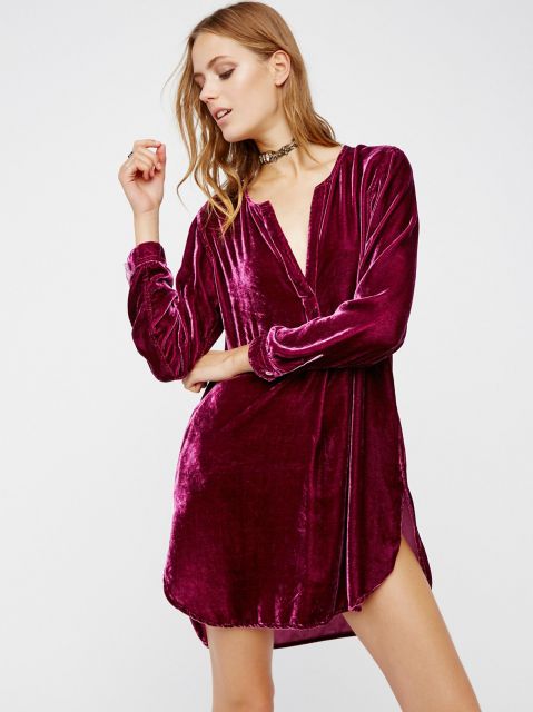 Velvet dress: 63 dazzling looks and more great tips!