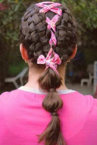 Braid with Ribbon – 30 Beautiful Inspirations & Step by Step!