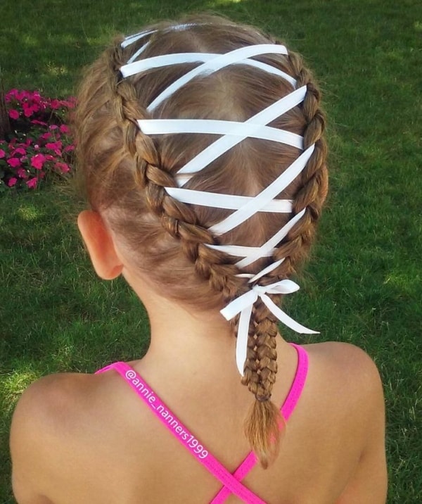 Braid with Ribbon – 30 Beautiful Inspirations & Step by Step!