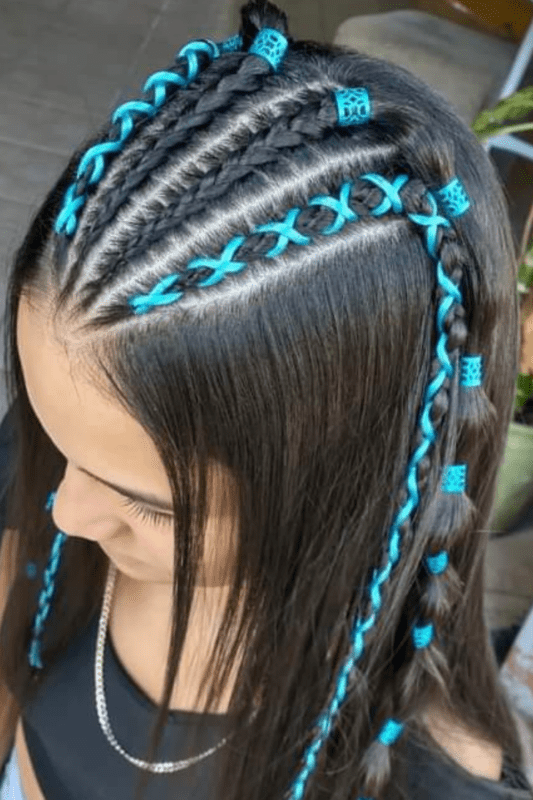 Trenza con cinta: ¡30 hermosas inspiraciones y paso a paso!