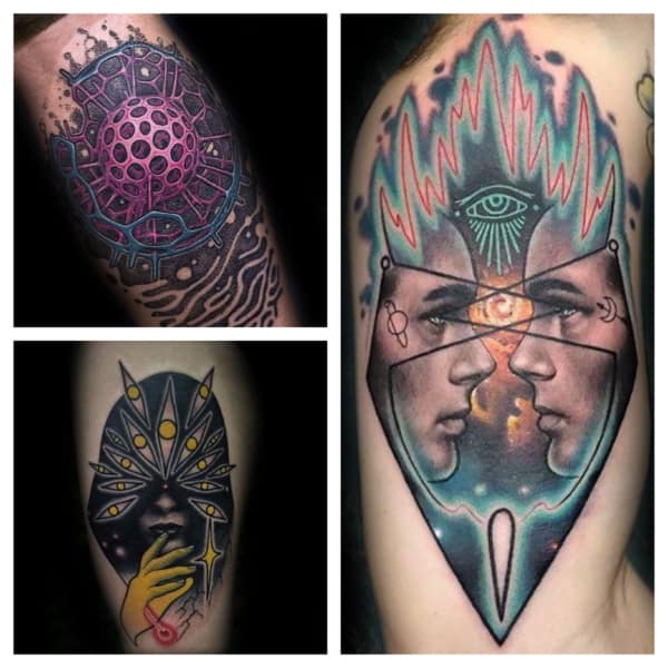 ¡+50 tatuajes psicodélicos asombrosos! – Inspiraciones 2022