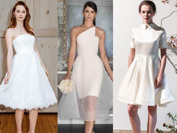 Simple wedding dress – 75 beautiful and romantic models!