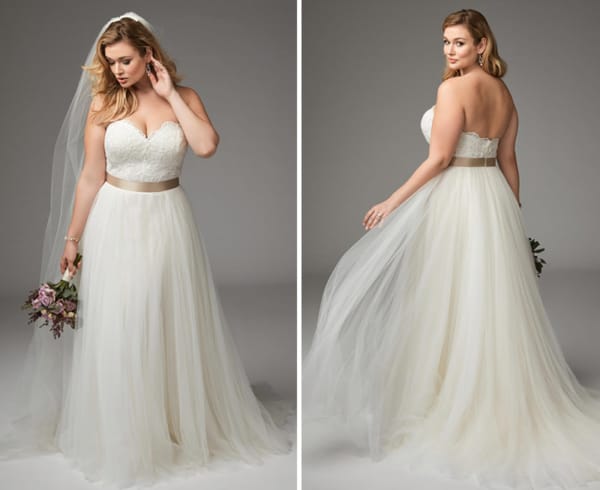 Simple wedding dress – 75 beautiful and romantic models!