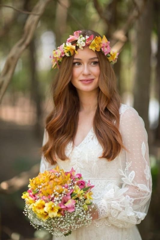 Bridal hairstyles: 74 inspirations to make you fall in love!