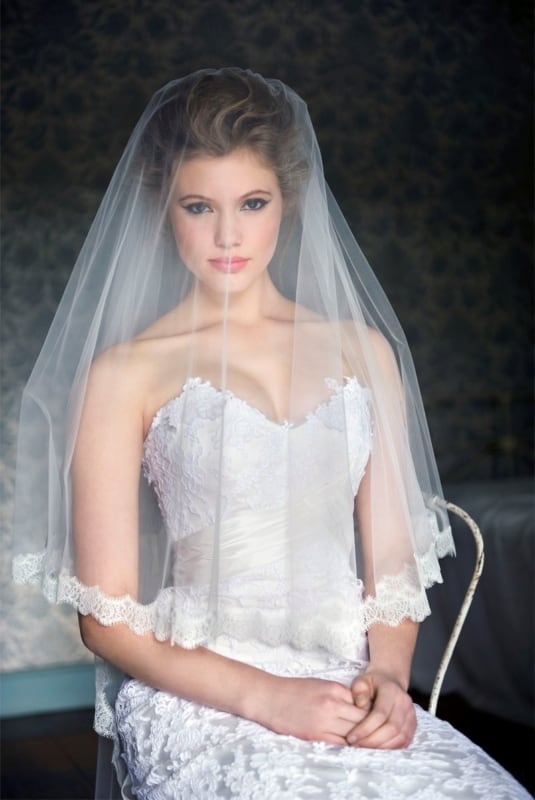 Velo da sposa: come indossarlo? + 10 diversi tipi e modelli!