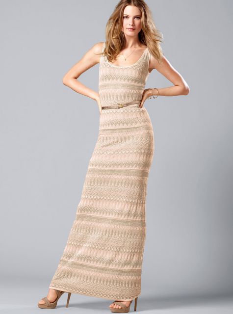 KNITTING DRESS: 55 elegant short and long models!