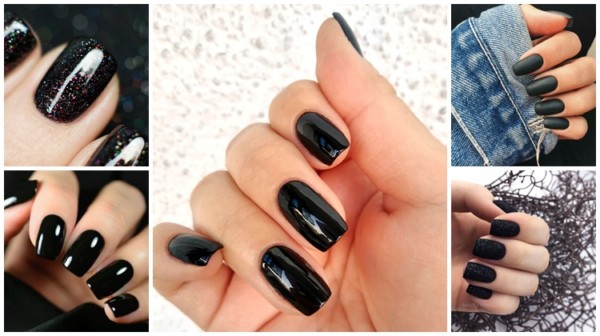 Black Nail Polish: +71 Perfect Nails and How to Apply!【2022】
