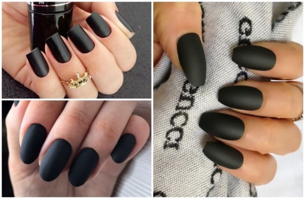 Esmalte de Uñas Negro: ¡+71 Uñas Perfectas y Cómo Aplicar!【2022】