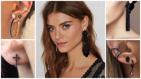 How to Wear Black Earrings – 42 Divine Models & Relentless Tips!