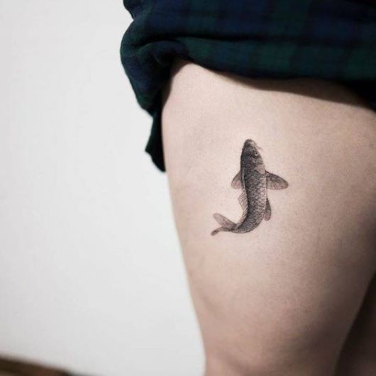 71 bellissime idee per tatuaggi sulla coscia femminile e cure principali!