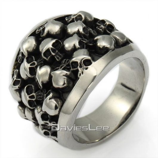 Skull rings: all about the piece with + 30 AMAZING models!