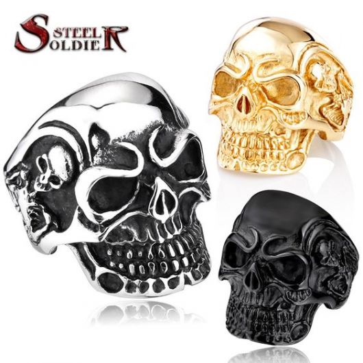 Skull rings: all about the piece with + 30 AMAZING models!