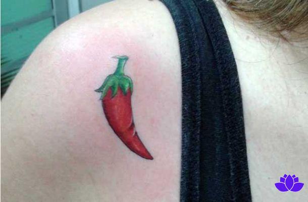 Tatuaje de pimienta: ¿qué significa? 58 inspiraciones femeninas!