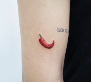 Tatuaje de pimienta: ¿qué significa? 58 inspiraciones femeninas!