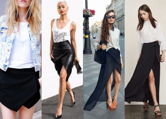 Over Transpassed Skirt: Models, step by step and 50 looks!