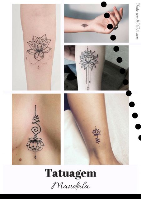 Tatouage de fleur de lotus - Quelle est sa signification et 58 idées passionnées !