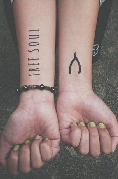 Words to tattoo – 60 inspiring and meaningful ideas!