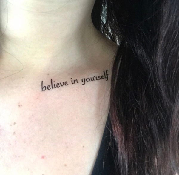 Words to tattoo – 60 inspiring and meaningful ideas!