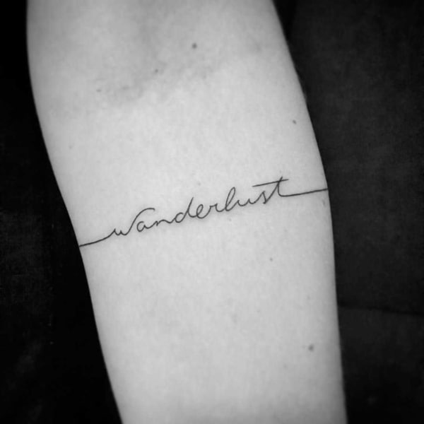 Words to tattoo – 60 inspiring and meaningful ideas!