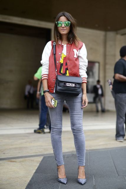 College Jacket: ¡50 looks fantásticos y muchos modelos increíbles!