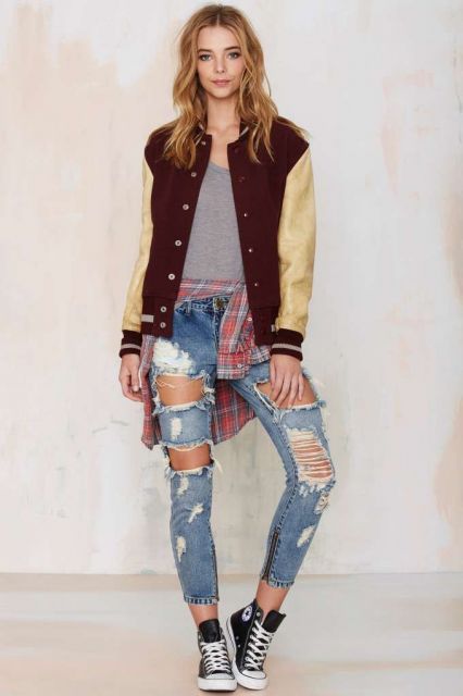 College Jacket: ¡50 looks fantásticos y muchos modelos increíbles!