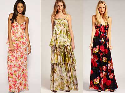 FLORAL DRESSES: 45 models and tips to wear them!