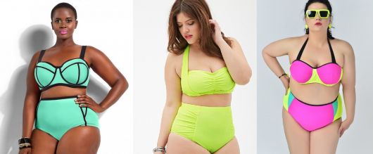 Bikini Fluo/Fluo : De beaux modèles à rocker !