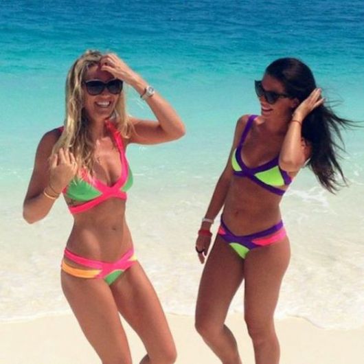 Neon/Fluorescent Bikini: Beautiful models for you to rock!