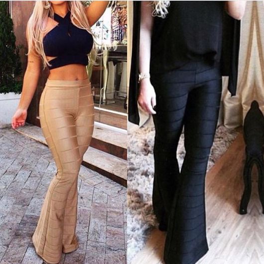 Flare Bandage Pants: how to wear and combine them, and 45 amazing looks!