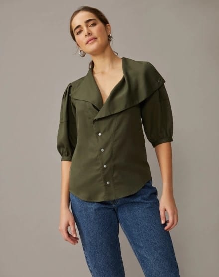 Camisa verde militar – ¡42 modelos y looks para enamorarte!