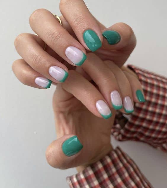 Uñas verdes: ¡30 magníficas ideas para usar esmalte de uñas verde!