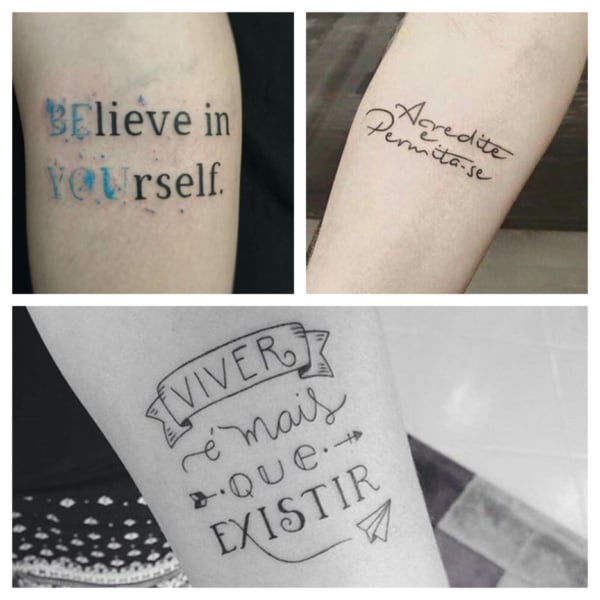 Cita tatuaggi sul braccio – 45 ispirazioni perfette per tatuare!