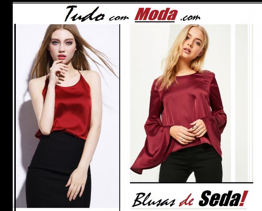 Blusa de Seda – 45 Modelos Chiquérrimos y Looks & ¡Consejos Infalibles!