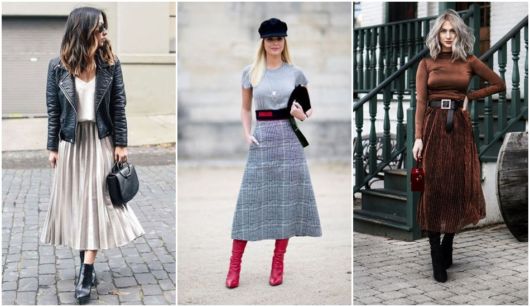 Falda con botas: ¡cómo crear looks maravillosos con las 2 piezas!