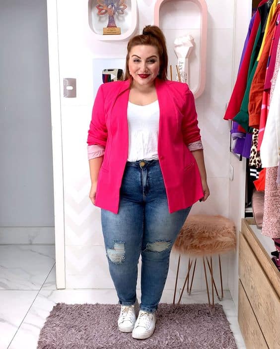 Plus Size Blazer: +42 Models and Looks to Wear and Rock!