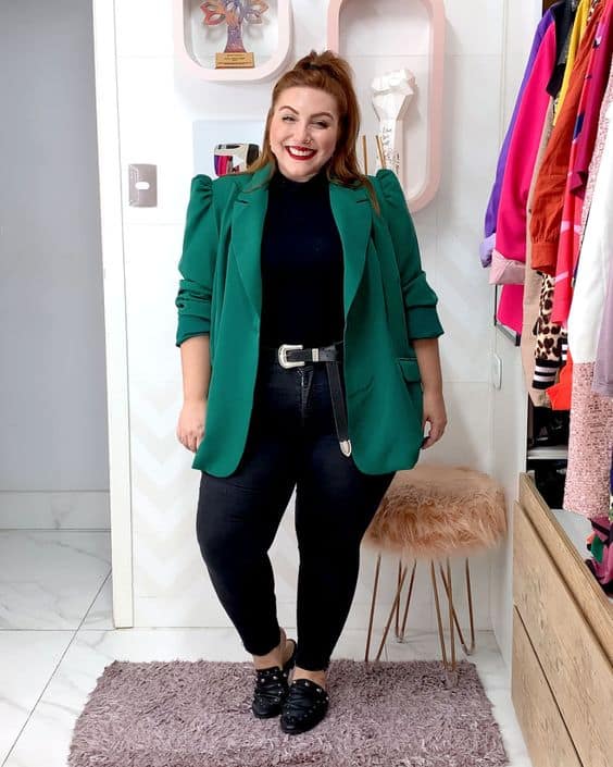 Plus Size Blazer: +42 Models and Looks to Wear and Rock!