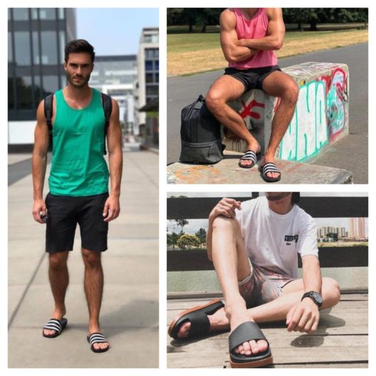 Men's slide slippers – Models, looks tips and where to buy!