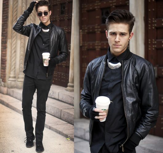 Men's Leather Jacket: Models, price, how to clean and 100 awesome looks