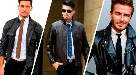 Chaqueta de cuero para hombre: Modelos, precio, cómo limpiar y 100 looks increíbles