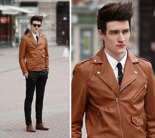 Chaqueta de cuero para hombre: Modelos, precio, cómo limpiar y 100 looks increíbles