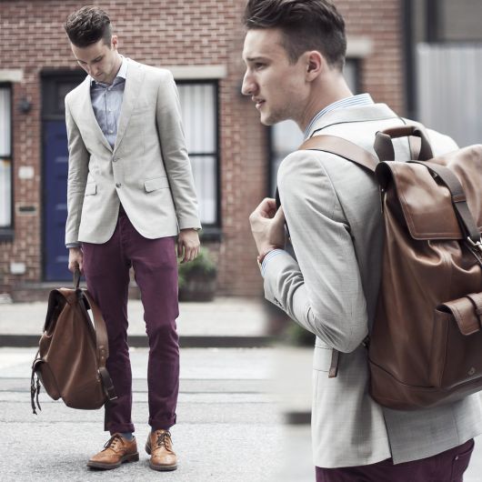 Men's Leather Backpack – 40 Models to Match Your Style!