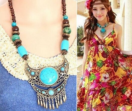 Maxi Necklace: How to wear it, Models and Looks with this Trend!
