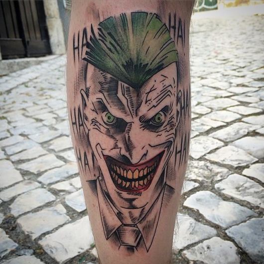 Joker Tattoo – 70 idées incroyables inspirées du personnage !